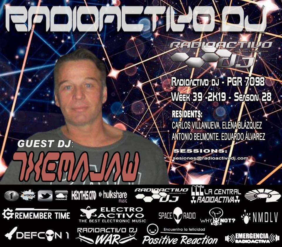 RadioActivo DJ. Sábados 14:00