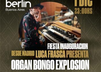 Luca Frasca presenta «Organ Bongo Explosion»