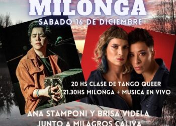 Encuentro tanguero en el Delta encabezado por Ana Sofía Stamponi y Brisa Videla