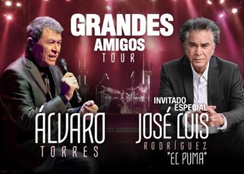 Comienza Álvaro Torres y José Luis Rodríguez “El puma” «Grandes amigos tour»