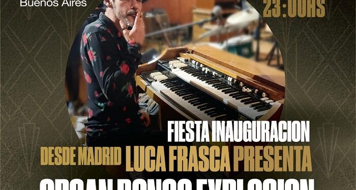 Luca Frasca presenta «Organ Bongo Explosion»