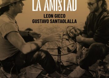 León Gieco presenta «La amistad» junto a Gustavo Santaolalla