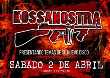 «Kossanostra» se presenta el Sábado 2 de abril en «The other place»
