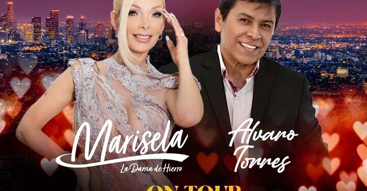 Marisela inicia el 2023 en tour por Estados Unidos junto a Álvaro Torres