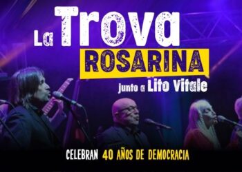La Trova Rosarina se presenta en el Teatro Coliseo con Lito Vitale