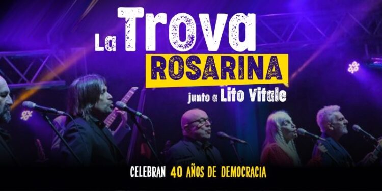La Trova Rosarina se presenta en el Teatro Coliseo con Lito Vitale