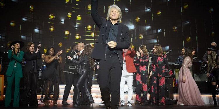Los Grammy premiaron a Jon Bon Jovi como Persona del Año 2024