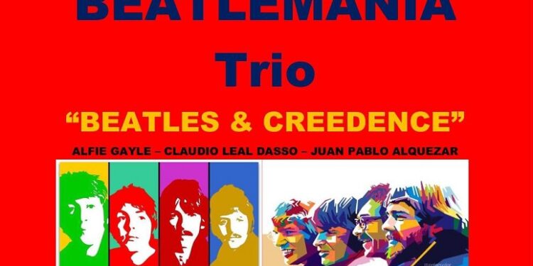 Beatleamania Trío presentan a “Beatles & Creedence”