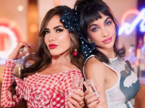 Gloria Trevi Y María Becerra Presentan “Borracha»