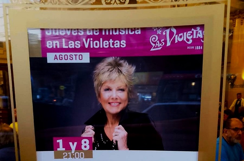 María José Mentana inaugura en Agosto sus «Jueves musicales en ´Las violetas´»