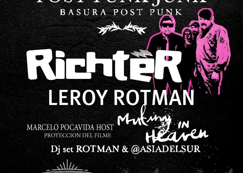 Este jueves Richter se presenta en Strummer Bar , Palermo