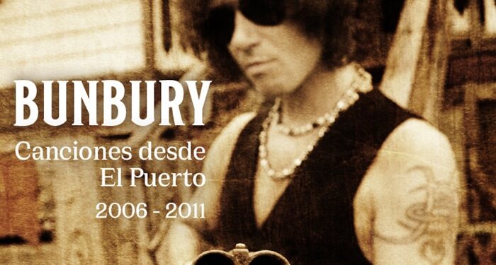 Bunbury anuncia su nuevo libro, canciones desde el puerto 2006-2011