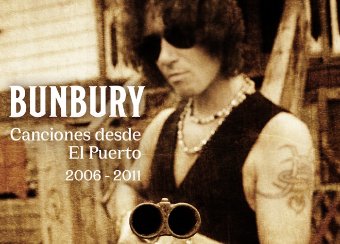 Bunbury anuncia su nuevo libro, canciones desde el puerto 2006-2011