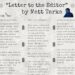 Layla Kayliff presenta una obra maestra de la música: «Carta al editor»